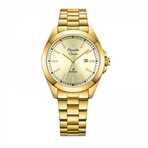 Alexandre Christie AC 1015 Full Gold Steel Lady LDBGPIV